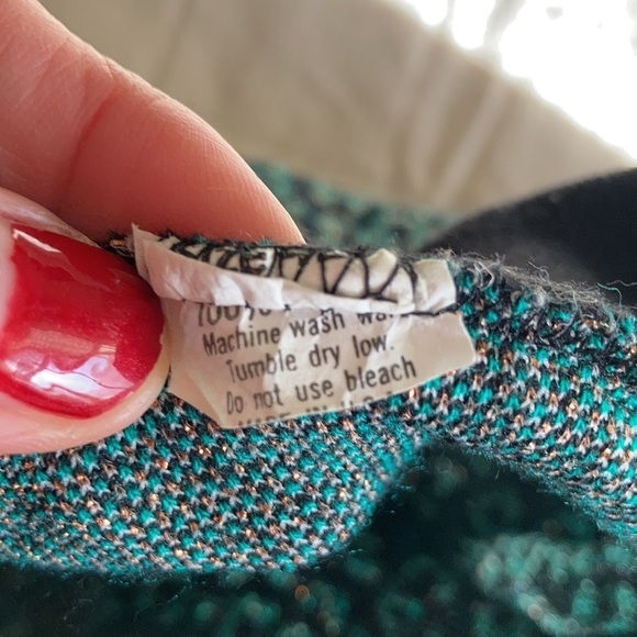 Vintage Leopard Jacquard Sweatshirt - Picture 5 of 6